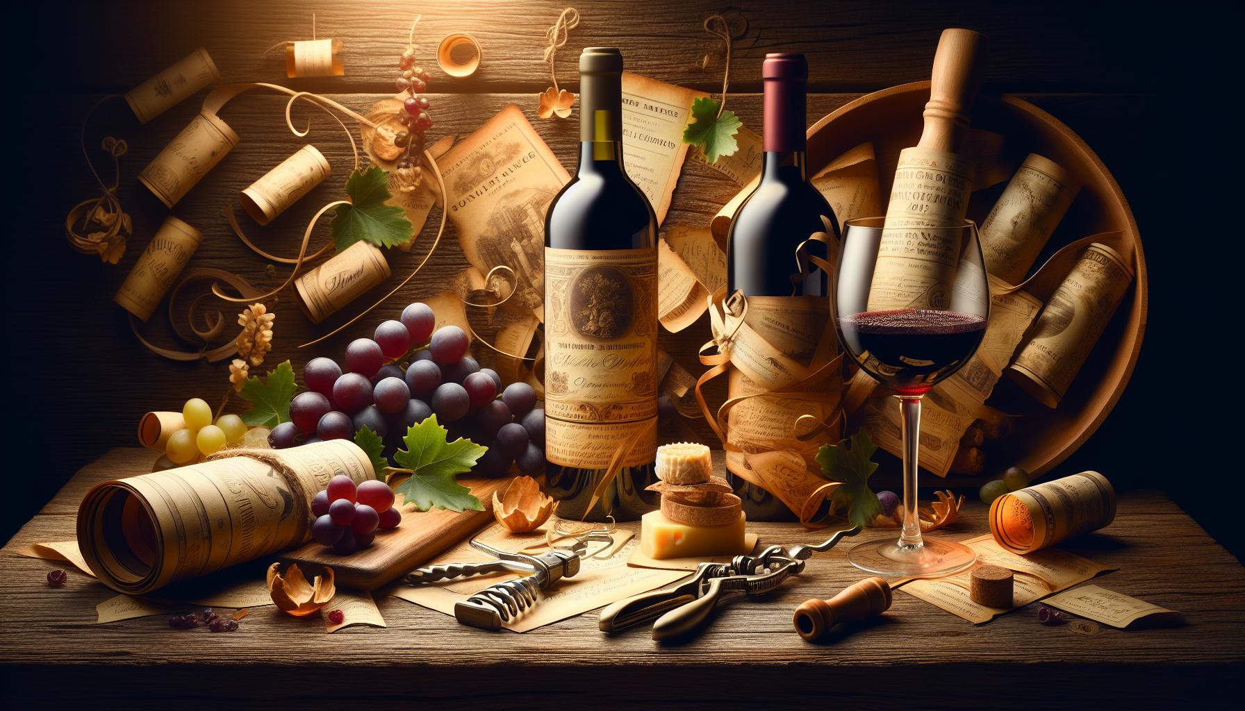 Crafting Art: Reusing Wine Bottle Labels Creatively