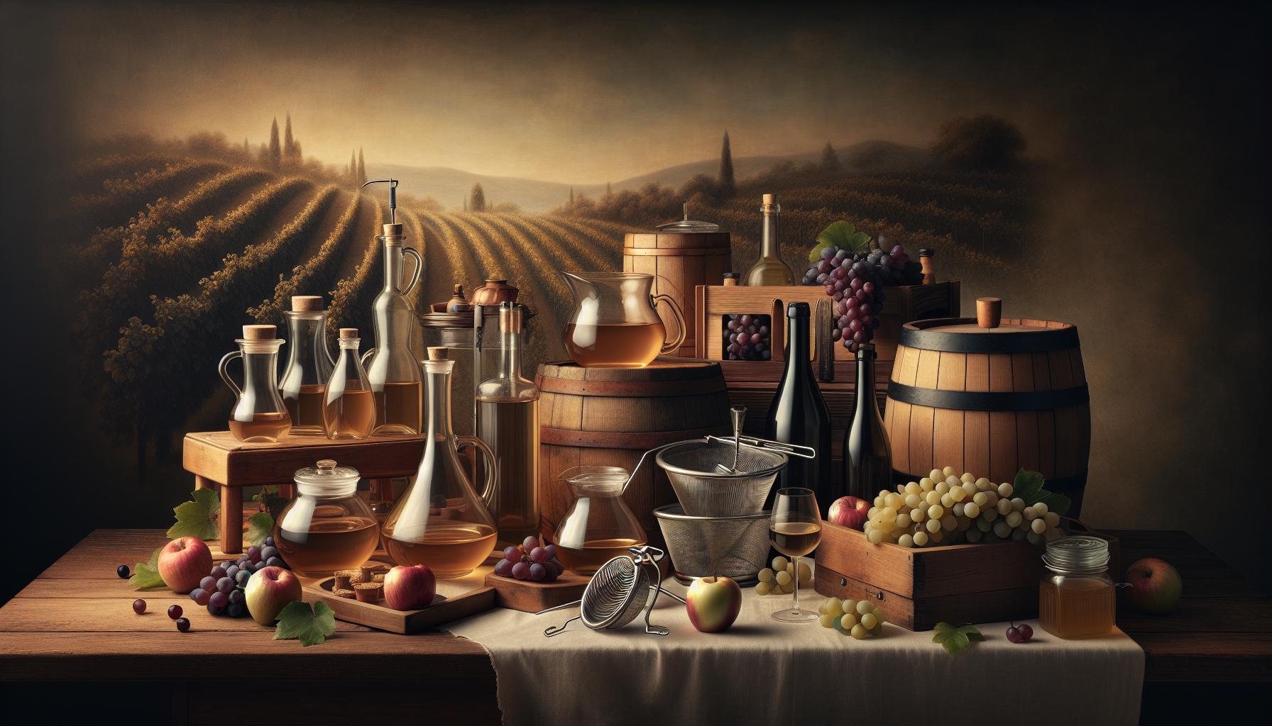 Essential Equipment for Homemade Vinegar