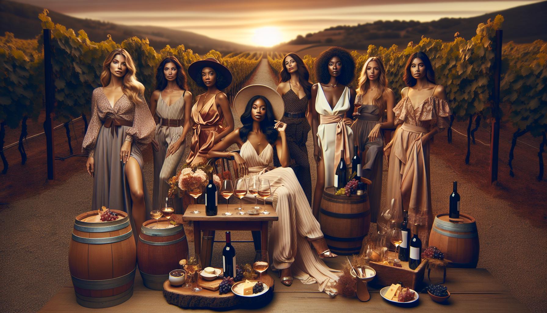 Feminine Flair: Dresses and Accessories for Winery Visits