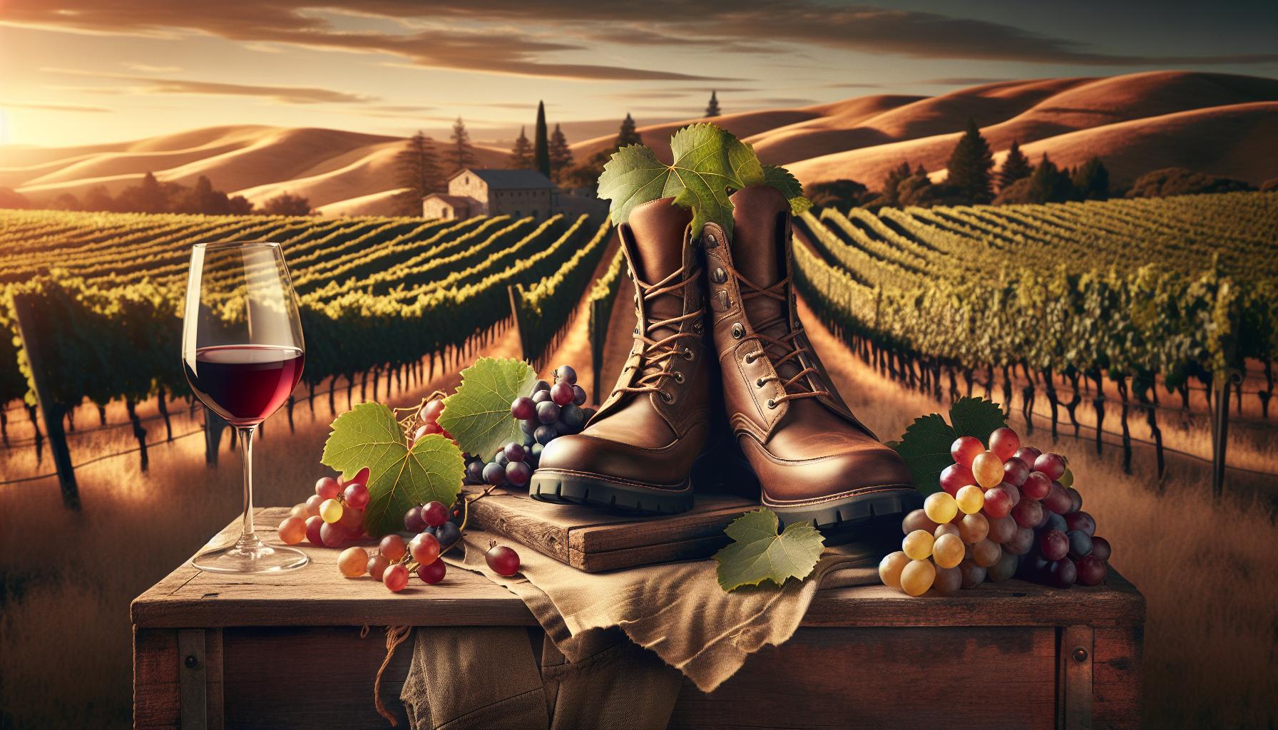 Footwear Fit for Vineyard Adventures