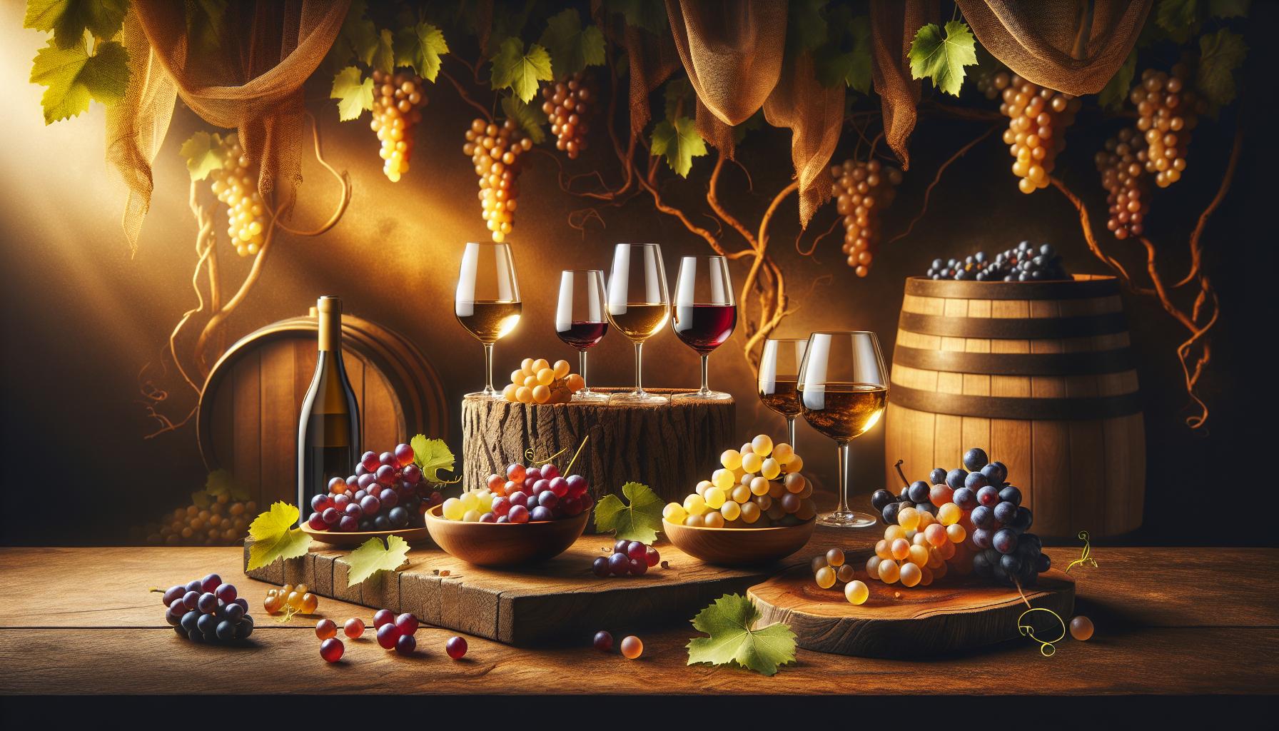 The Role of Grapes: Varietals That Influence Dryness