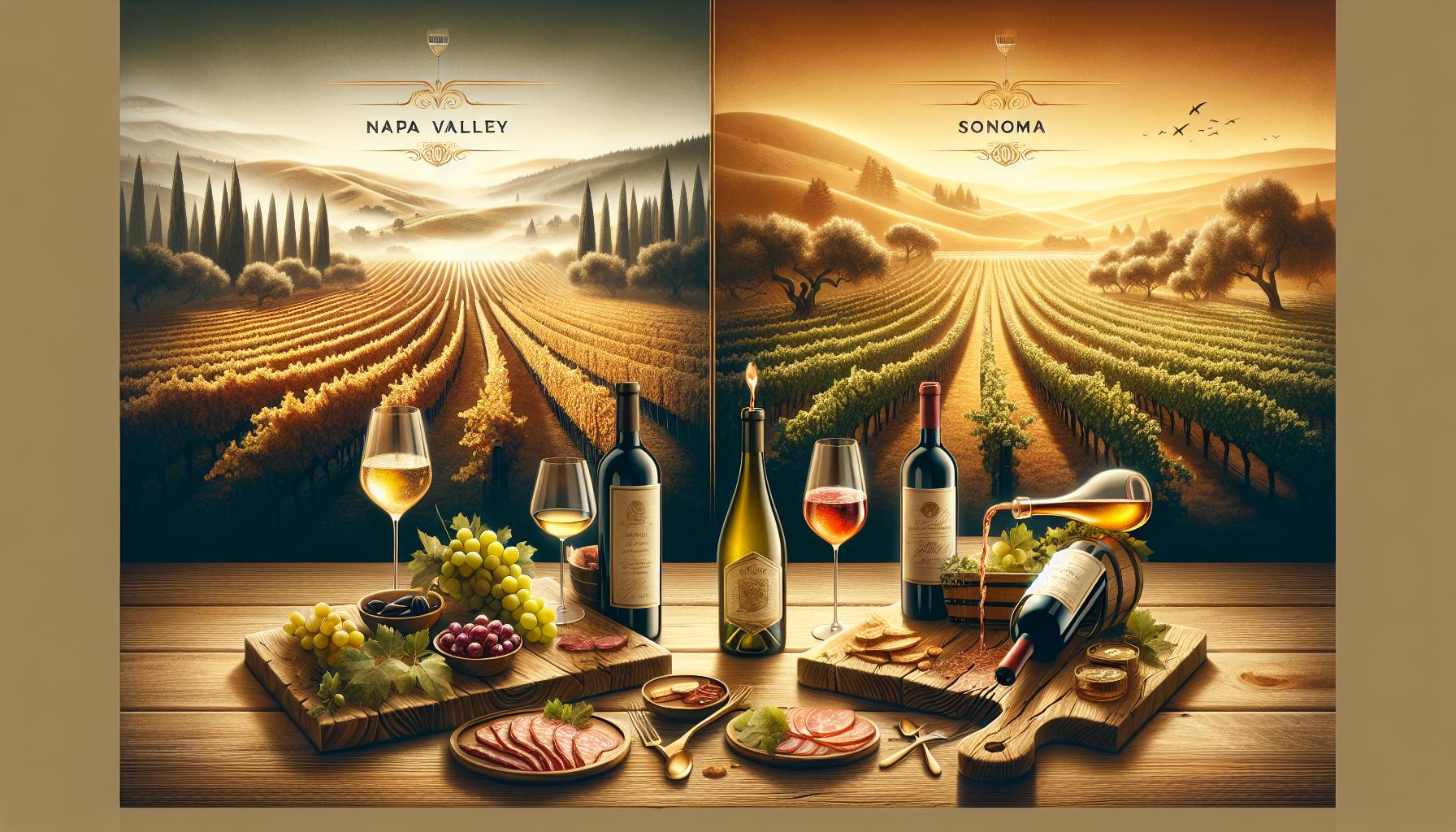 Unveiling the Regions: Napa Valley vs. Sonoma